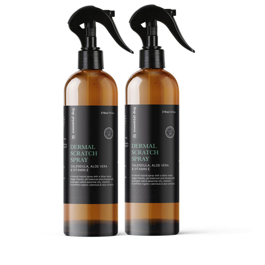 Dermal Scratch Spray for Dogs: Aloe Vera, Calendula & Vitamin E